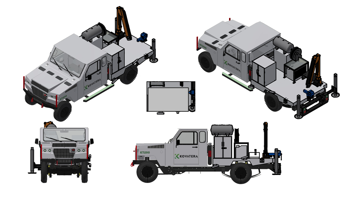 KT200 reg cab lwb mechanic truck
